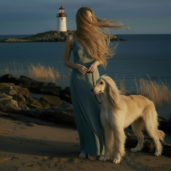 Leith Beautiful Light Blue Lace Trim Maxi Dress - Size XS - EUC - Picture 4 of 15